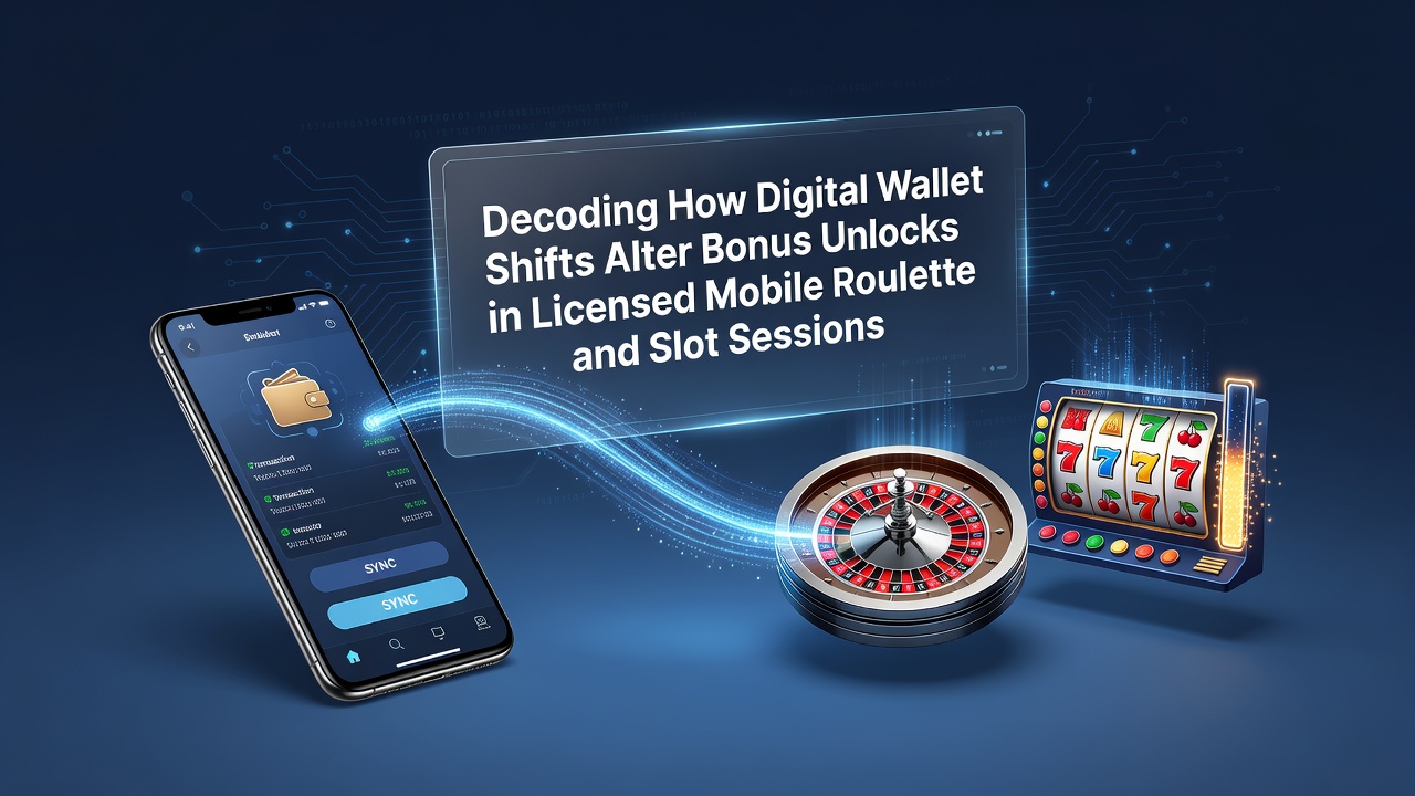 Digitale portemonnees en mobiele casino interfaces met roulette en slots