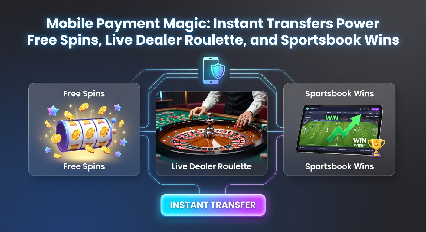 Live dealer roulette op mobiel scherm met sportsbook odds en instant transfer icoon