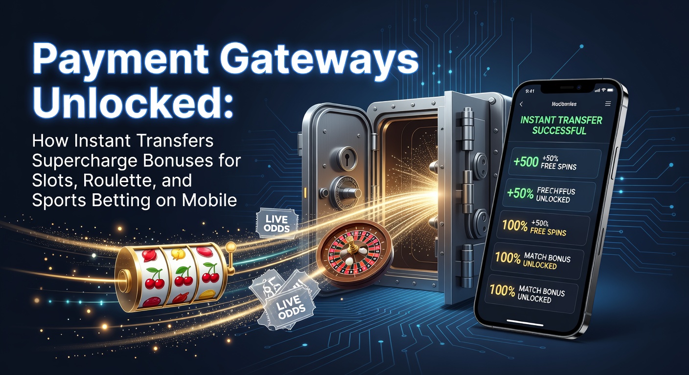 Grafiek van snelle betaaltransacties die bonussen activeren in mobiele casino-apps voor slots en roulette