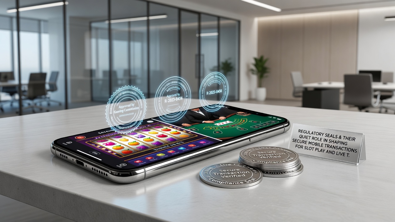 Weergave van live dealer interfaces en beveiligde mobiele betalingen met keurmerkvalidatie