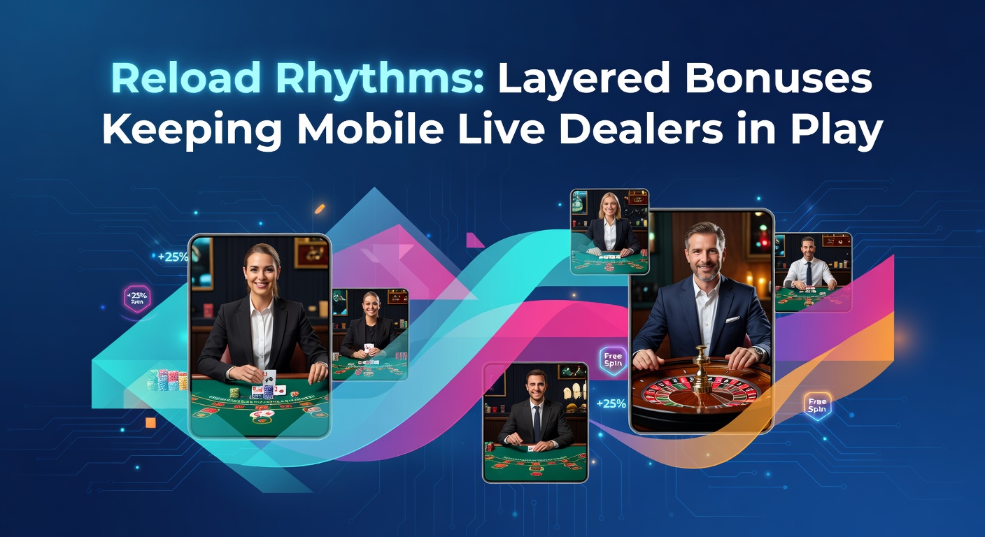 Mobiele live dealer tafel met actieve bonus overlays die spelers betrokken houden tijdens het spelen