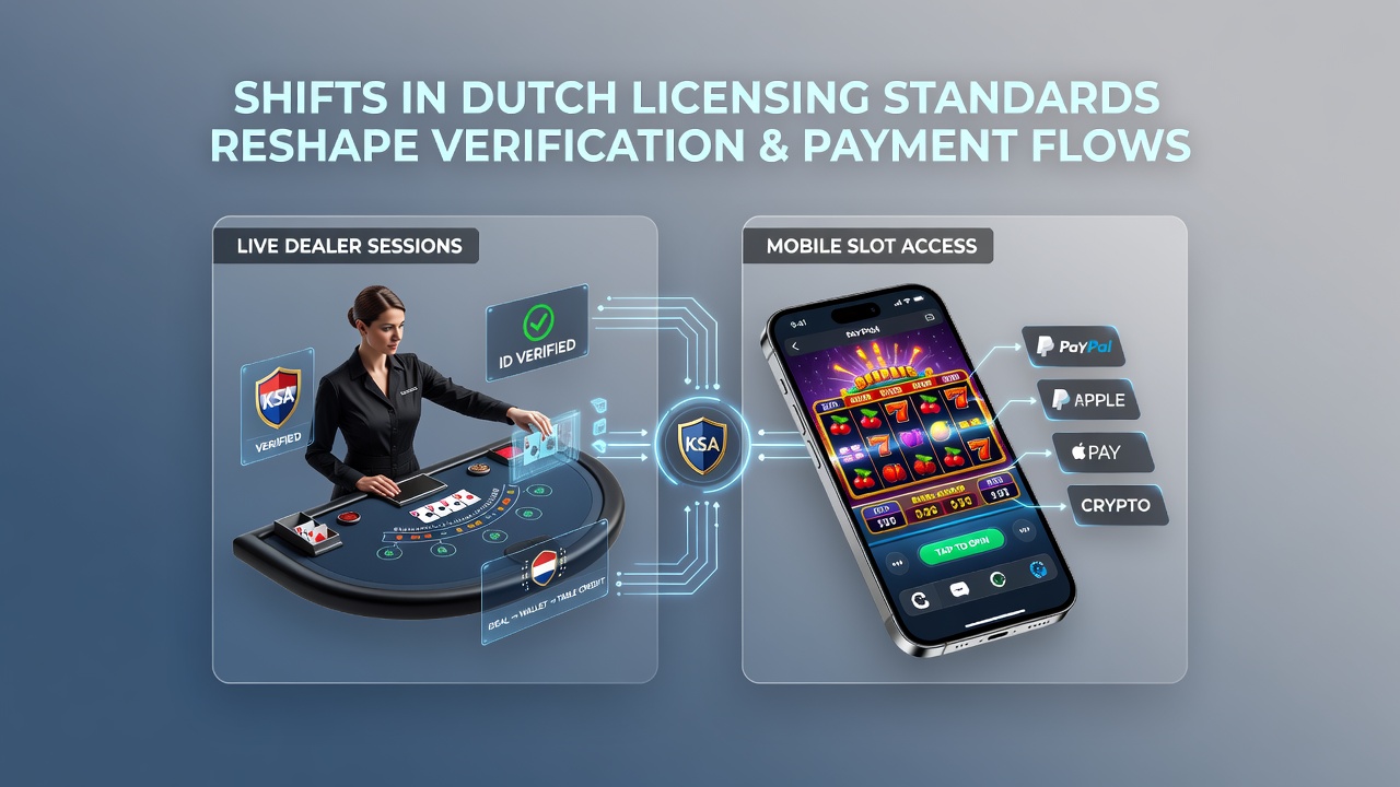 Illustratie van licentieveranderingen en verificatiesystemen in Nederlandse online kansspelen